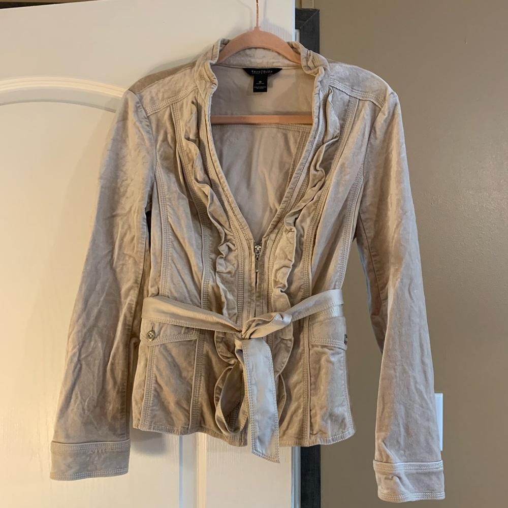 White House Black Market Jacket Size 10